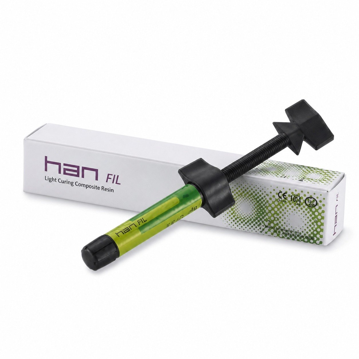 HDC HanFil nano-based light-curing composite resin 4g syringe HDC HanFil nano-based light-curing composite resin 4g syringe