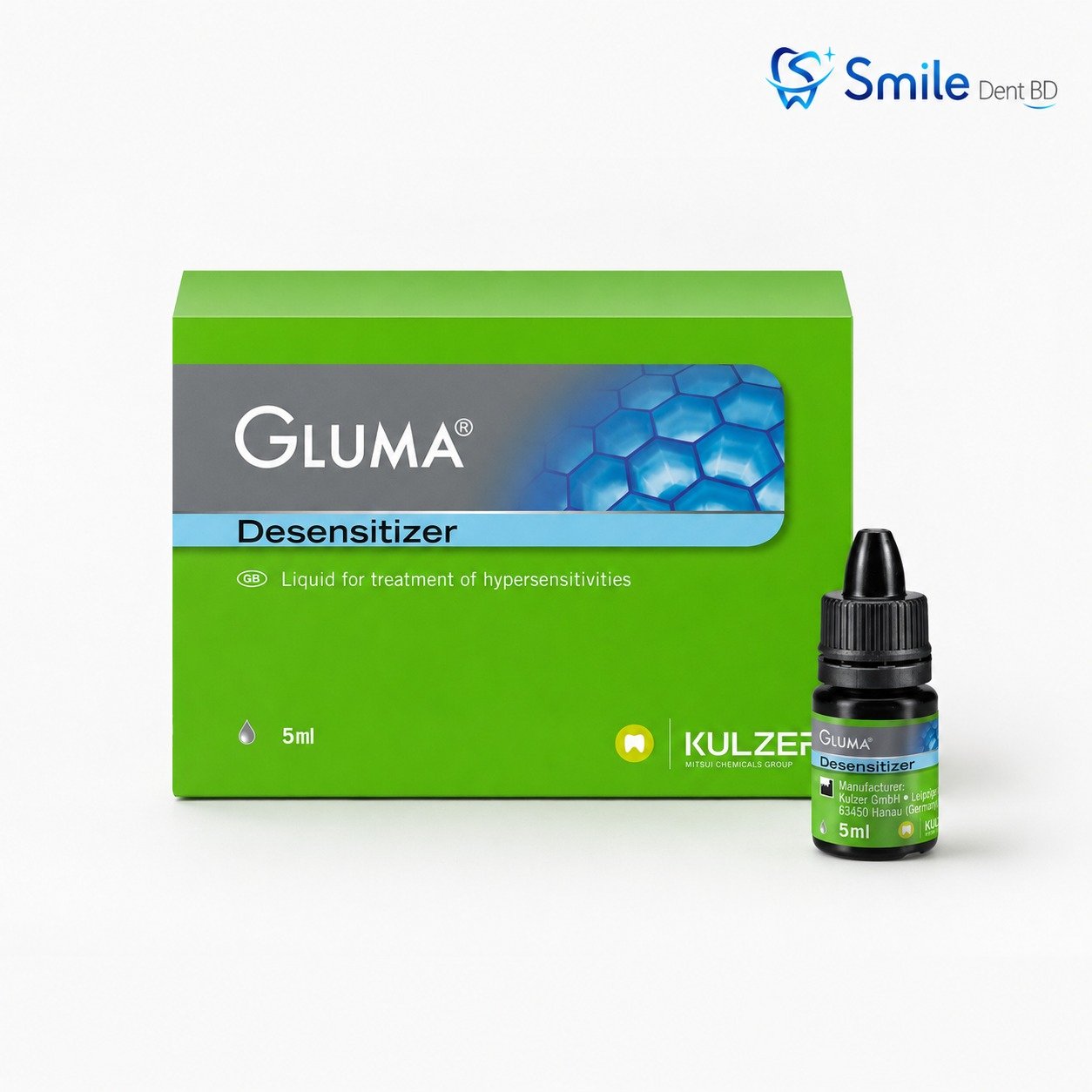 Kulzer GLUMA Desensitizer 5ml bottle with retail box Kulzer GLUMA Desensitizer 5ml bottle with retail box