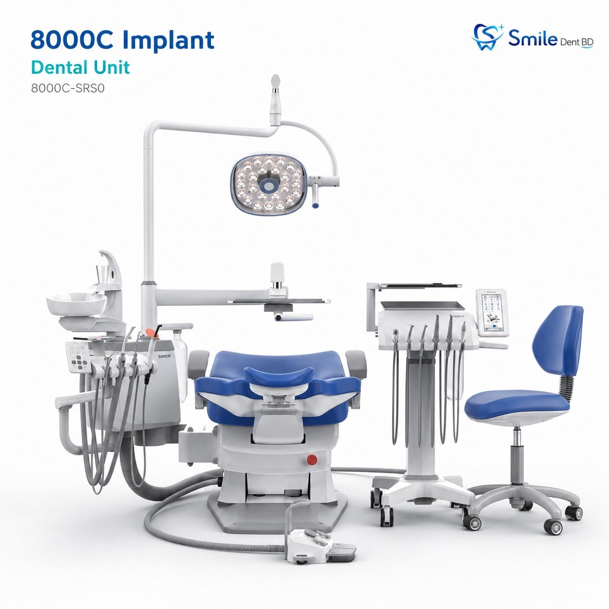 8000C-SRS0 complete implant treatment unit with assistant module 8000C-SRS0 complete implant treatment unit with assistant module