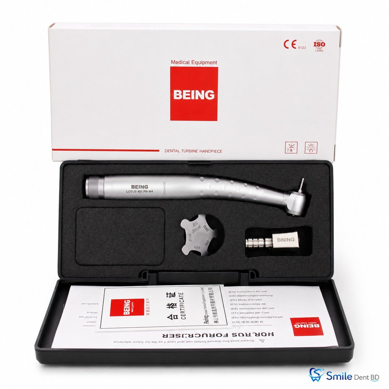 BEING Lotus 401-B2 high speed dental handpiece