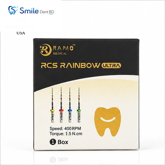 RAMO Medical RCS Rainbow Ultra rotary endodontic files