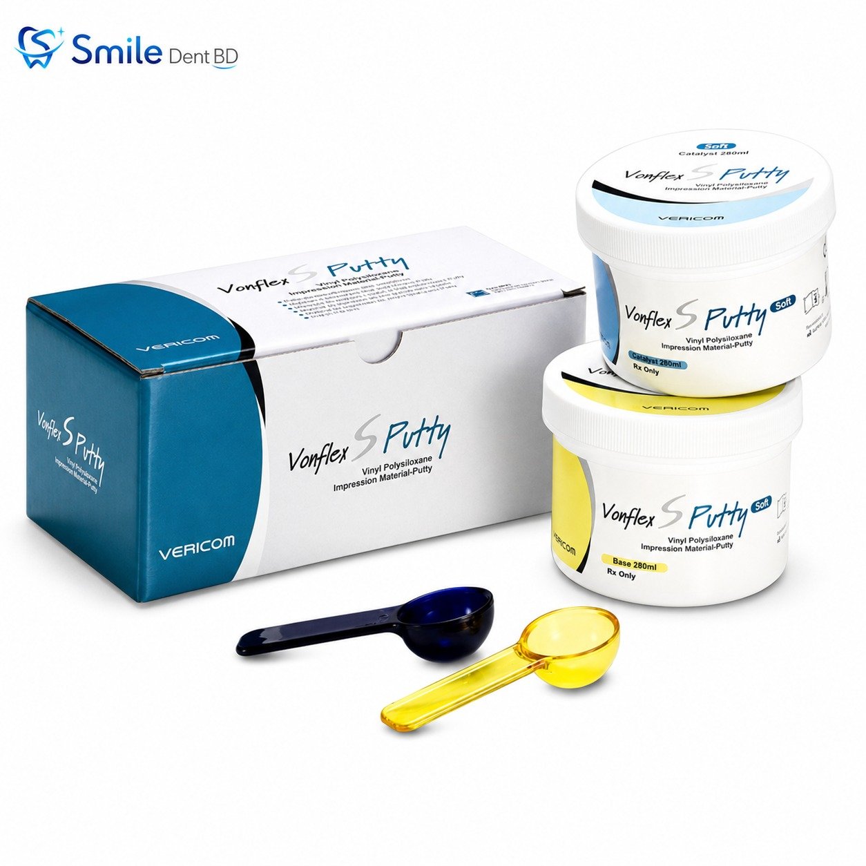 VERICOM Vonflex S Putty VPS dental impression material