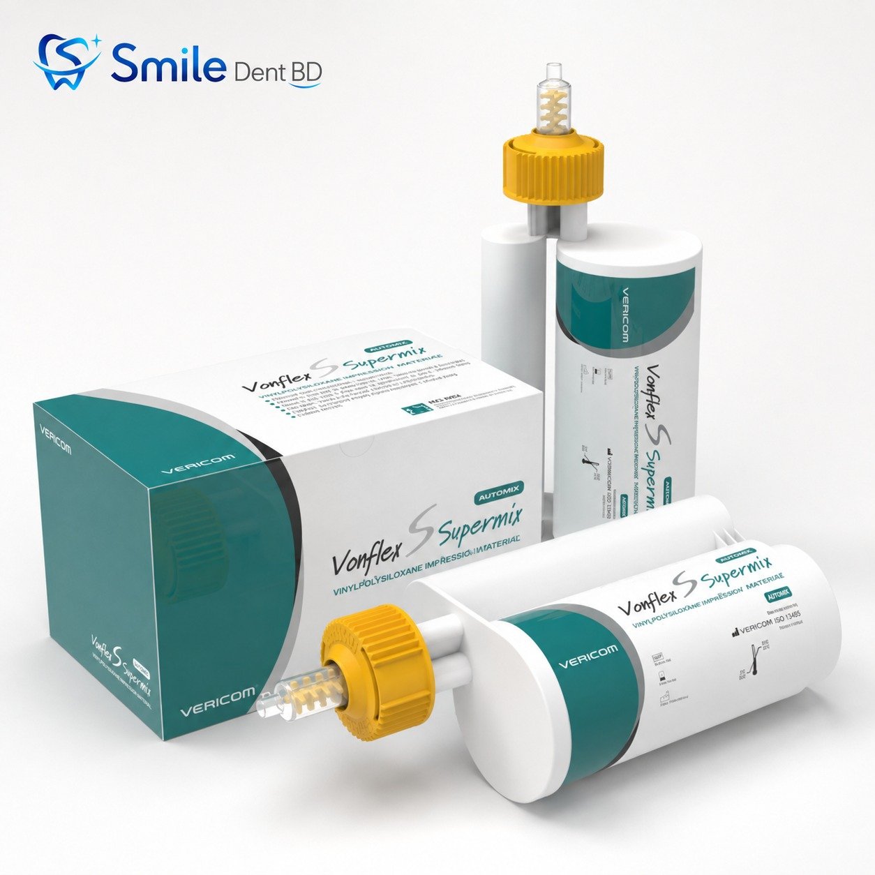 VERICOM Vonflex S Supermix VPS heavy body dental impression material