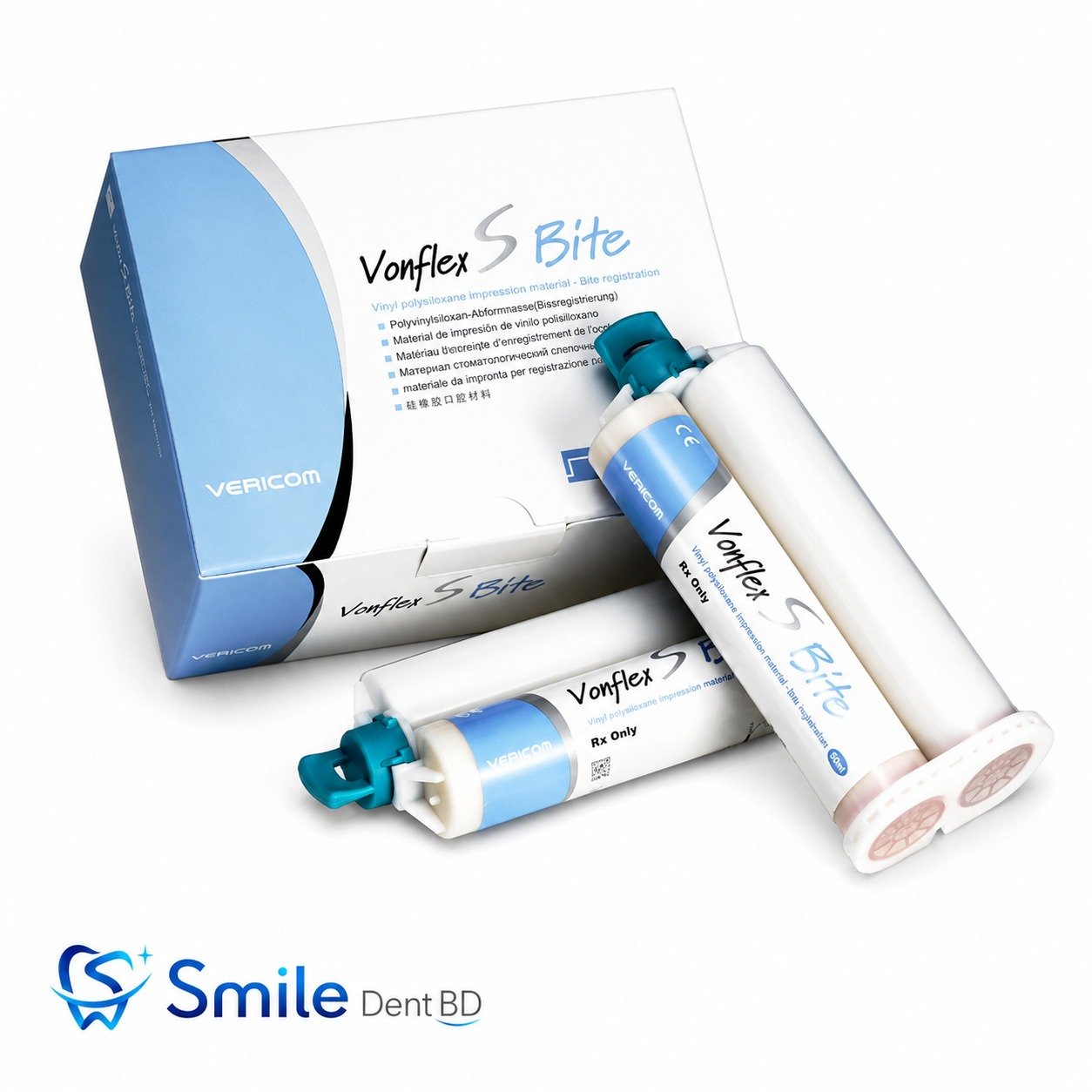 Vonflex S Bite dental bite registration cartridges by VERICOM
